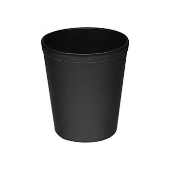 OSCO Кошче за отпадъци кожа 29см черно