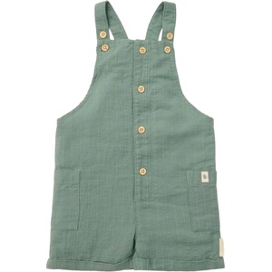 Little Dutch Бебешко късо гащеризонче Little Dutch - Forest Green, 80 cm, 9-12 м (CL25024101)