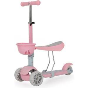 Moni Тротинетка Bubblegum розов - babylandbg Тротинетка, скутер