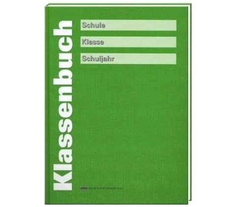 Klassenbuch grün