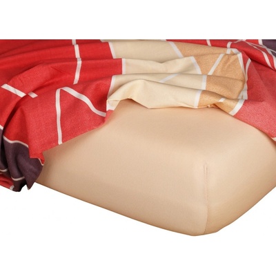 Dadka Jersey prostěradlo medové Jersey 90x220