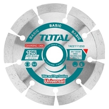 Total Kotouč diamantový řezný segmenový 230 x 22,2 mm TAC2112303