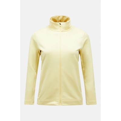 Peak Performance W Rider Tech Zip Jacket Mellow Yellow