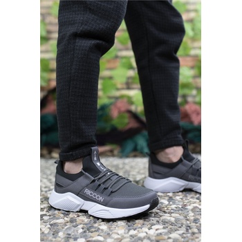 Riccon Унисекс спортни обувки 0012072 - Опушеносиви #325612 (325612_Антрацита)