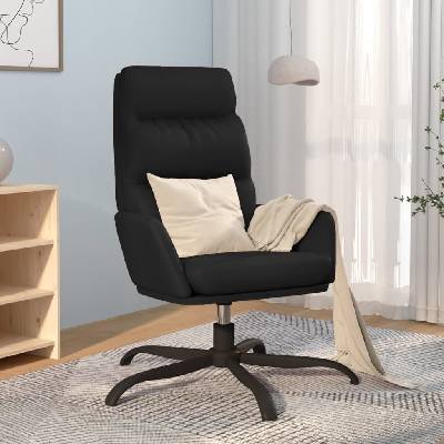 vidaXL relaxační černé umělá kůže 341141