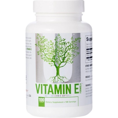 Universal Nutrition Vitamin E Formula 400 IU [100 Гел капсули]