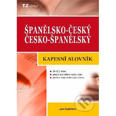 Španělsko-český/ česko-španělský kapesní slovník - kolektiv autorů TZ-one - e-kniha