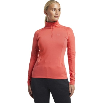 Tenson Txlite Half Zip W lososová čierna