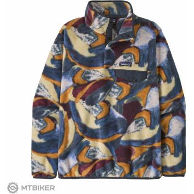 Patagonia Lightweight Synchilla Snap-T smudge smolder blue