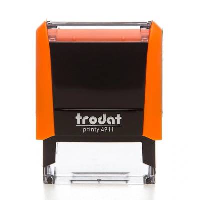 Trodat 4911 Printy 4.0 неоново оранжев печат (4911/NEONN)