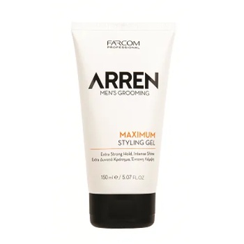 Farcom Arren Men's Grooming Maximum Styling Gel - Стилизиращ гел със супер силна фиксация 150мл