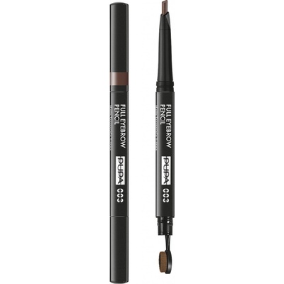 PUPA Milano Ceruzka na obočie Full Eyebrow Pencil 003 Dark Brown 0,2 g