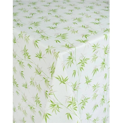 Ubrus PVC 674581R, metráž, 20 m x 140 cm, bambusové listy, IMPOL TRADE