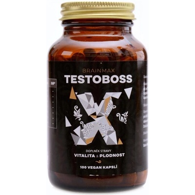 BrainMax Testoboss 100 vegán kapsúl