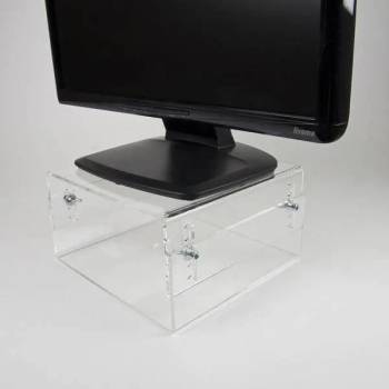 Image 1 of NewStar Neomounts Acrylic Monitor Raiser (NSMONITOR40)