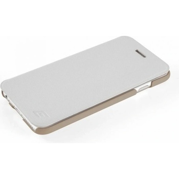 Pouzdro Element case Element Soft-Tec Wallet white/ iPhone 6 - 6s zlaté