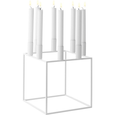 Svícen Kubus 8 White Audo Copenhagen