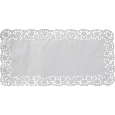 Dekorativní krajky hranaté 15 x 24 cm [100 ks] (72215)