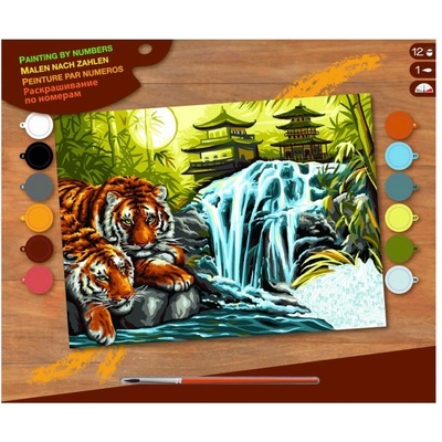 KSG Crafts - Рисуване по номера - голям размер "Почивка