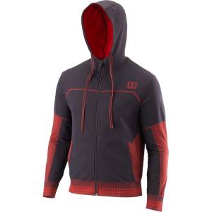 Wilson Суичър Wilson Rush Hoodie - Black/Red