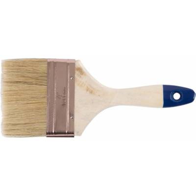 Štetec JA001, 4.0", plochý, drevený