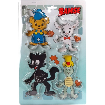 Micki Метални формички за сладки Micki - Bamse и приятели (64006200)