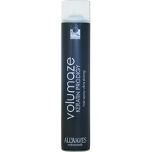 Allwaves volumaze keratin prodigy hair spray ultra strong objemovy lak na vlasy s keratinom 750 ml