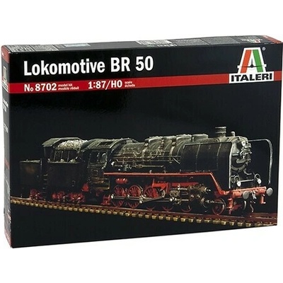 ITALERI Model Kit lokomotíva 8702 Lokomotíva BR50 / HO 1:87