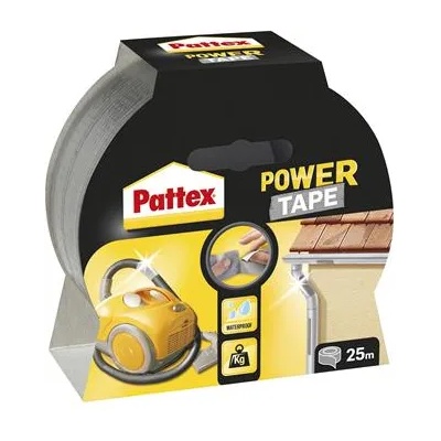 HENKEL Самозалепваща лента, 50 mm x 25 m, HENKEL "Pattex Power Tape", сребриста 1677377 (1677377)