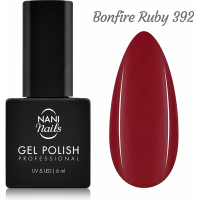 NANI gel lak 6 ml - Bonfire Ruby – Zboží Dáma