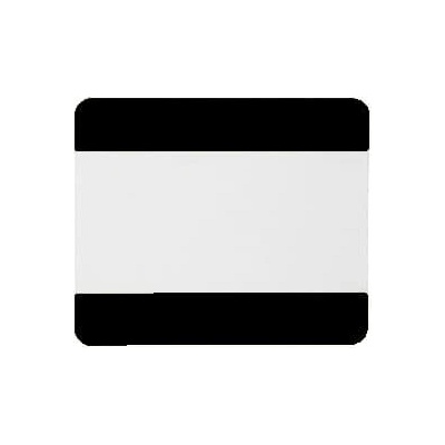 Samolepicí vyznačovací kapsy WT-5118, 1/3 A4 uzavřená – PVC, černá, 236×180 mm, balení 10 ks