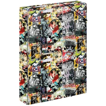 Baagl Папки за училищни тетрадки A4 Jumbo Batman Комикс