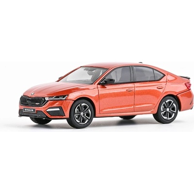 Abrex Škoda Octavia IV RS 2020 Oranžová Tangerine Metalíza 1:43