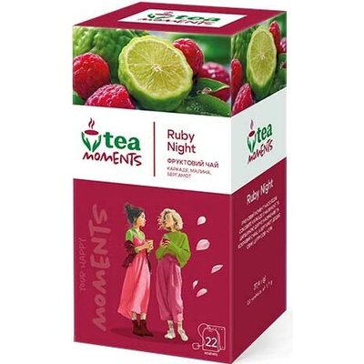 Tea Moments Čaj Ruby Night 22 sáčků