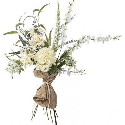 Bloomingville Umělá kytice Symphonie Bouquet White, multi barva, plast