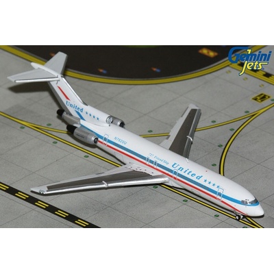 Gemini B727-222 United Airlines 1970sStars & Bars Colors 1:400