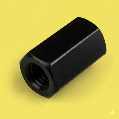 Prodlužovací matice M30x90 mm, pevnost 10, černá (DIN 6334) – Hledejceny.cz