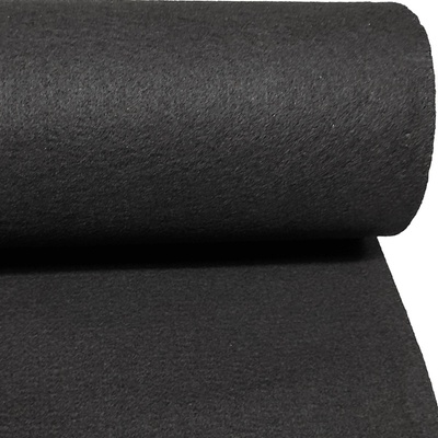 Technický filc 4 mm, farba čierna, metráž 100 cm