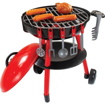 LENA Mochtoys dětský gril černá/červená – Zboží Mobilmania