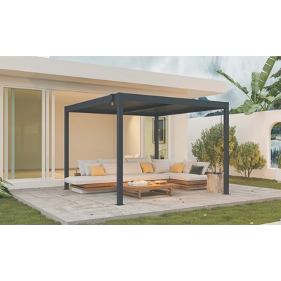 BestBerg BBP-9G 3 x 3 m šedá – Zboží Dáma