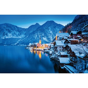 DIMEX ART Флизелинов фототапет зима в австрия 375 x 250 см