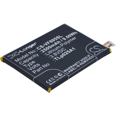 VHBW Батерия за Alcatel One Touch Pop 2, 2500 mAh (800113085)