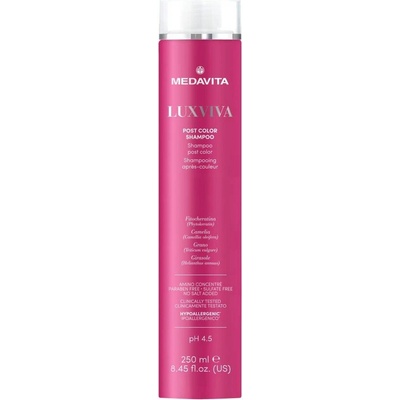Medavita Luxviva Post color pro barvené vlasy šampon 250 ml