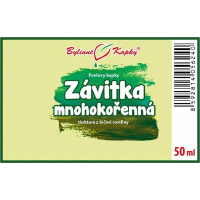 Závitka TCM pavlovy bylinné kvapky tinktúra 50 ml