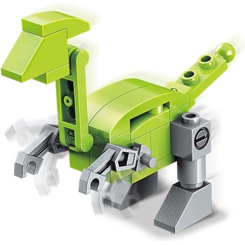 Qman Squros Extreme Changeable 2102-9 Robot Velocisaurus 3v1