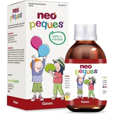 Neo Peques Trávení přírodní sirup pro děti s fenyklem heřmánkem a anýzem 150 ml