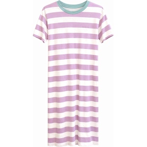 Mazine Дамска рокля Mazine Women's Bold Striped Jersey Dress - Orchid / Offwhite (134-1907-0212)