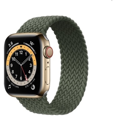 COTEetCI nylónový náramok 157 mm pre Apple Watch 42/44/45 mm, zelený WH5306-IG-157