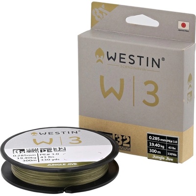 Westin Splietaná Šnúra W3 Deadbait 8-Braid Deadbait Jungle Jive 300 m - 0,285 mm 19,4 kg