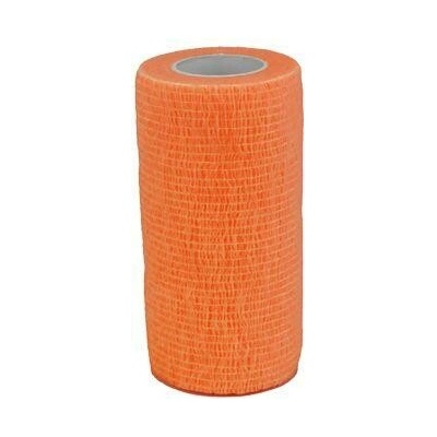 CVET ovínadlo elast. samoad. 10 cm x4, 5 m oranžové 1 ks